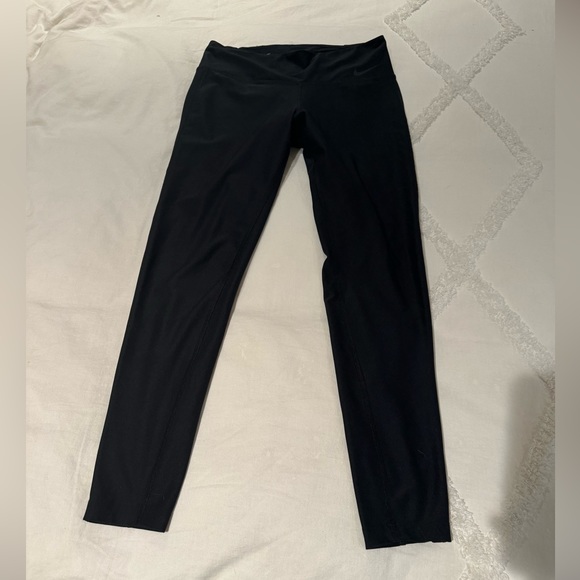 Nike Black Full Length Mid-rise Leggings - Picture 5 of 12